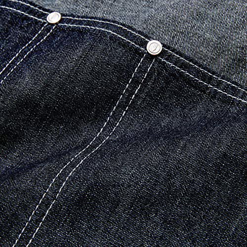Chef Works Unisex Manhattan Waist Apron, Indigo Blue, One Size #TOP6