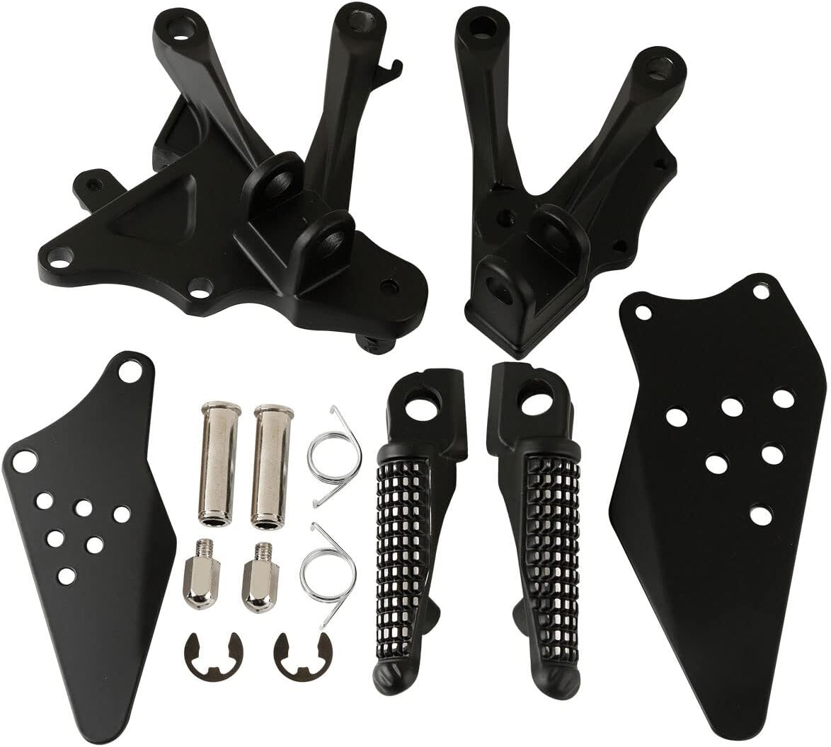 Motorcycle Front Driver Rider Footrest Footpeg Bracket Fits for KAWASAKI ZX10R ZX-10R 2006-2010 2009