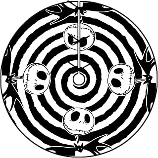Halloween Tree Skirt 48 Inch Pumpkin Ghost Spooky Skeleto...