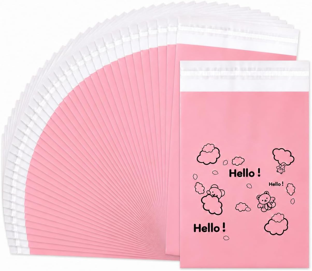[110 Count] Bynibiny Pink Feminine Hygiene Disposal Bags for Pads & Tampons