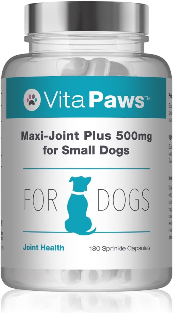 Glucosamine for Dogs | Maxi-Joint Plus for Small Dogs | Manufactured in The UK