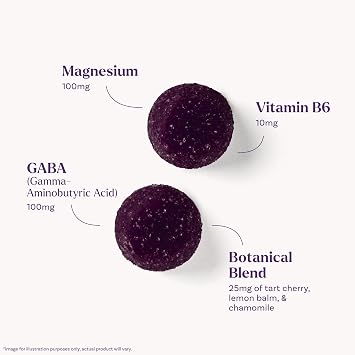 Natrol Sleep & Restore Magnesium Glycinate Blend Gummies, Magnesium for Sleep Aids for Adults, Melatonin-Free, Cherry Flavored, 30 Day Supply