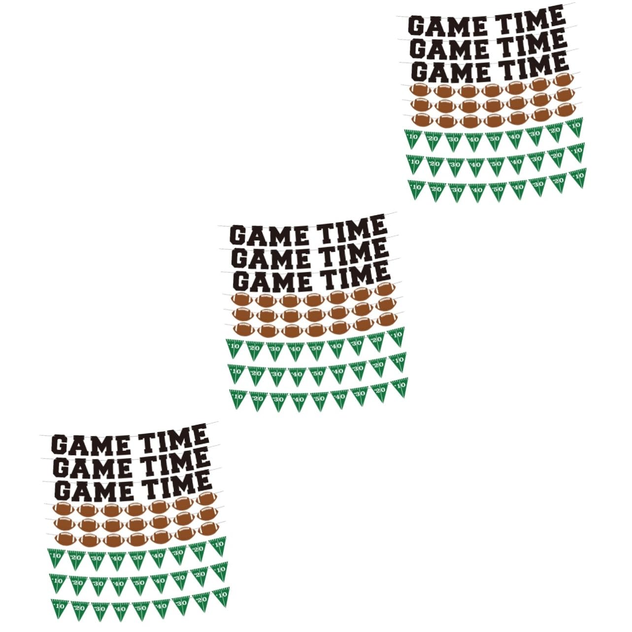 Yardwe 9 Set Di Decorazioni A Tema Per Feste Di Compleanno Striscioni Da Parete A Tema Calcio Articoli Per Feste