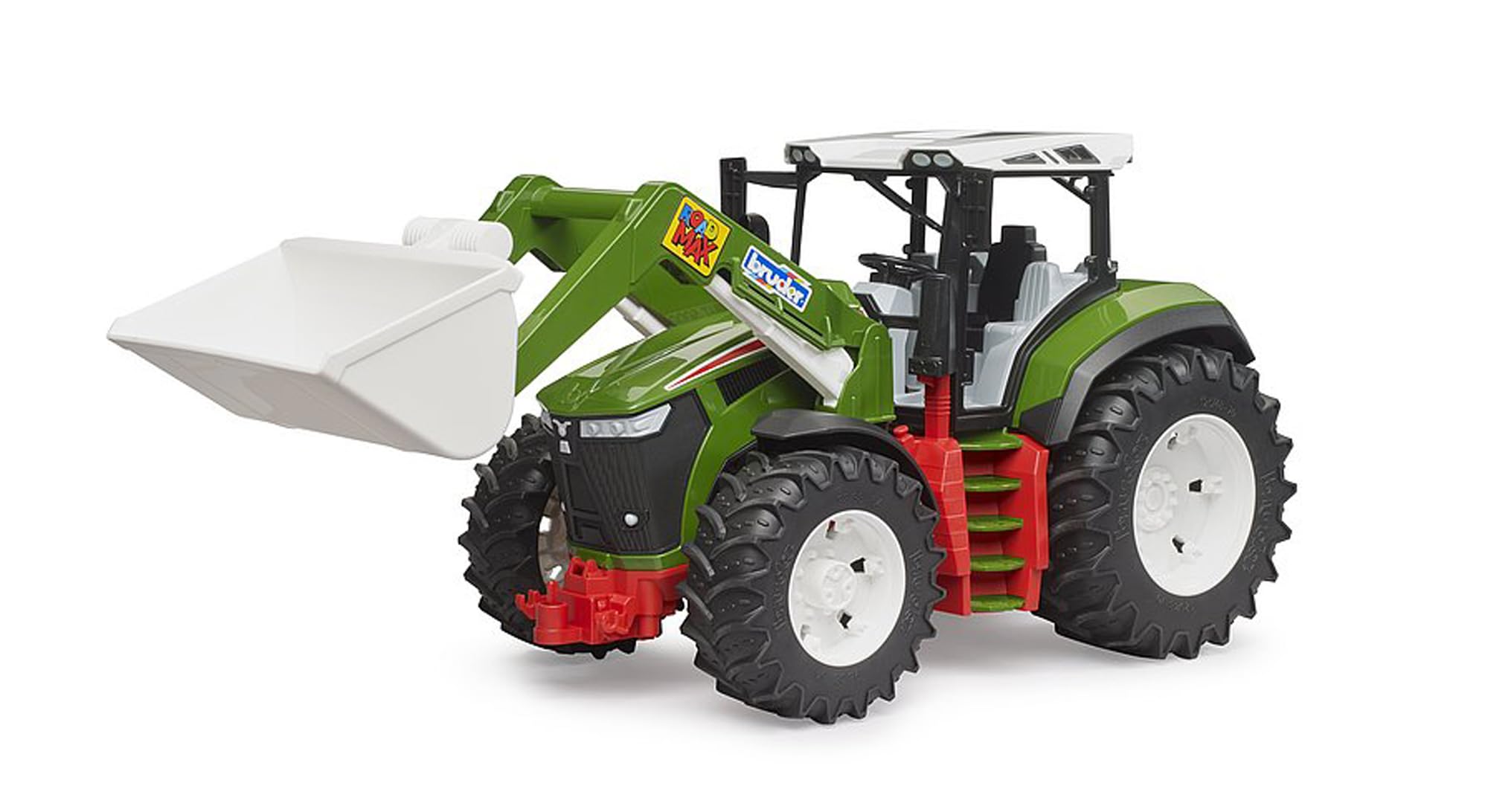 bruder - 03451 - Trattore Roadmax con caricatore frontale - Veicoli agricoli, fattoria, bulldog, trattore, trattore, trattore, giocattolo da 2 anni