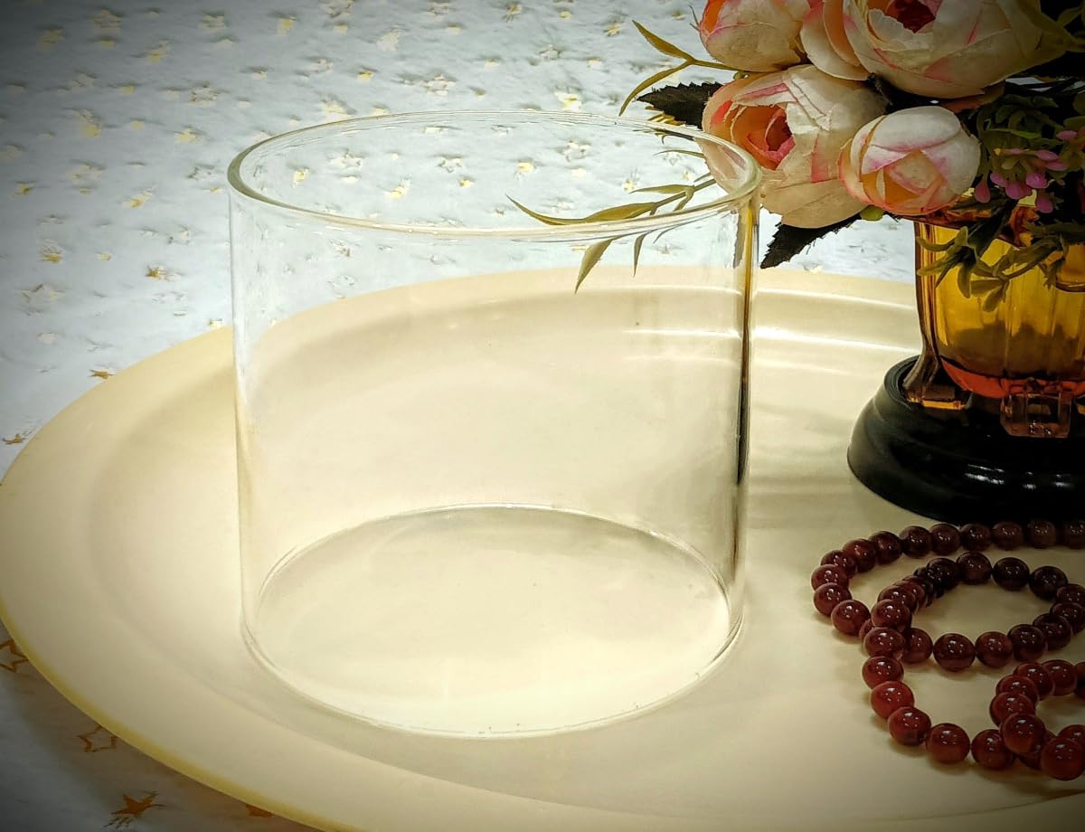See full amazon price history chart for AQBros Borosilicate Glass for Diya Covering XXXL Size, Akhand Diya Glass Cover, Akhand Jyoti Glass Cover, Only Glass for Diya (Diameter 15 cm x Height 14.5 cm) AQBros Borosilicate Glass for Diya Covering XXXL Size, Akhand Diya Glass Cover, Akhand Jyoti Glass Cover, Only Glass for Diya (Diameter 15 cm x Height 14.5 cm) (B0DBZX9ZJJ) Amazon Price History, Amazon Price Tracker
