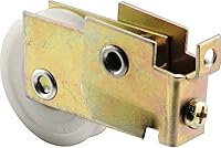 Vista 5 de Prime-Line N 6625 Rodamiento de bolas de acero de 1-1/4 pulgadas, conjunto de rodillo de puerta con espejo, para puertas de cresta