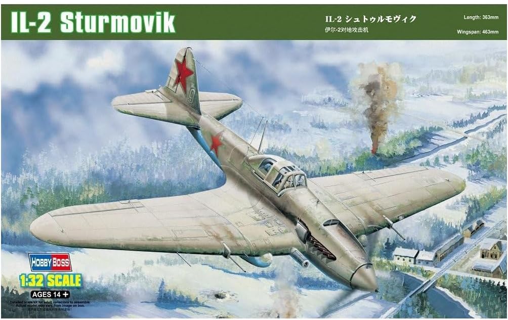 Hobby Boss IL-2 Sturmovik Airplane Model Building Kit