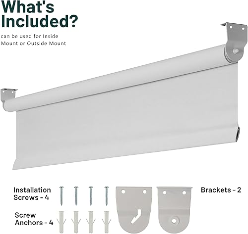 Miniatura 7 de CHICOLOGY Persianas enrollables opacas personalizadas, sin cordón, para el hogar, tratamientos de ventana, persianas de puerta, persianas opacas,