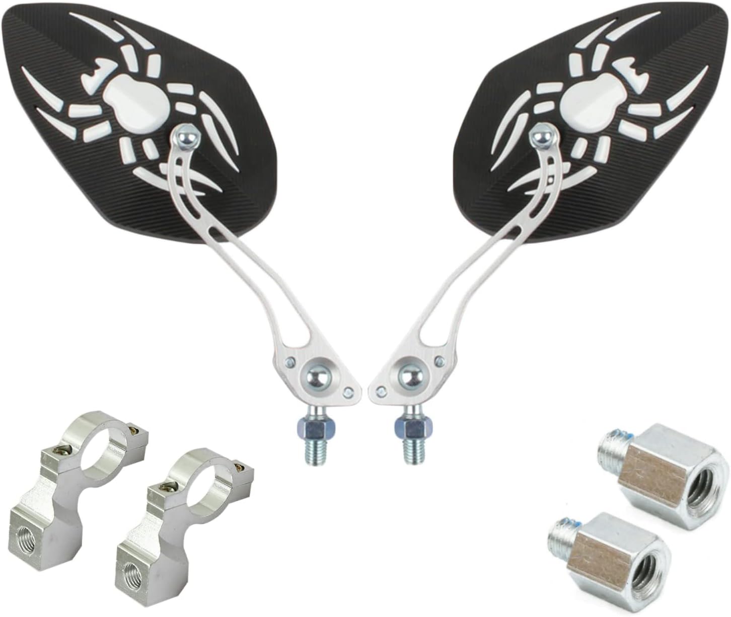 Bike Mirrors Handlebar Rearview Mirror, Adjustable