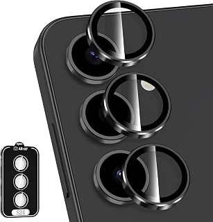 RODMED Premium Camera Lens Protector Compatible For Samsung Galaxy S24 5G (Black) Camera Lens Protector – 9H Tempered Glas... Price In India