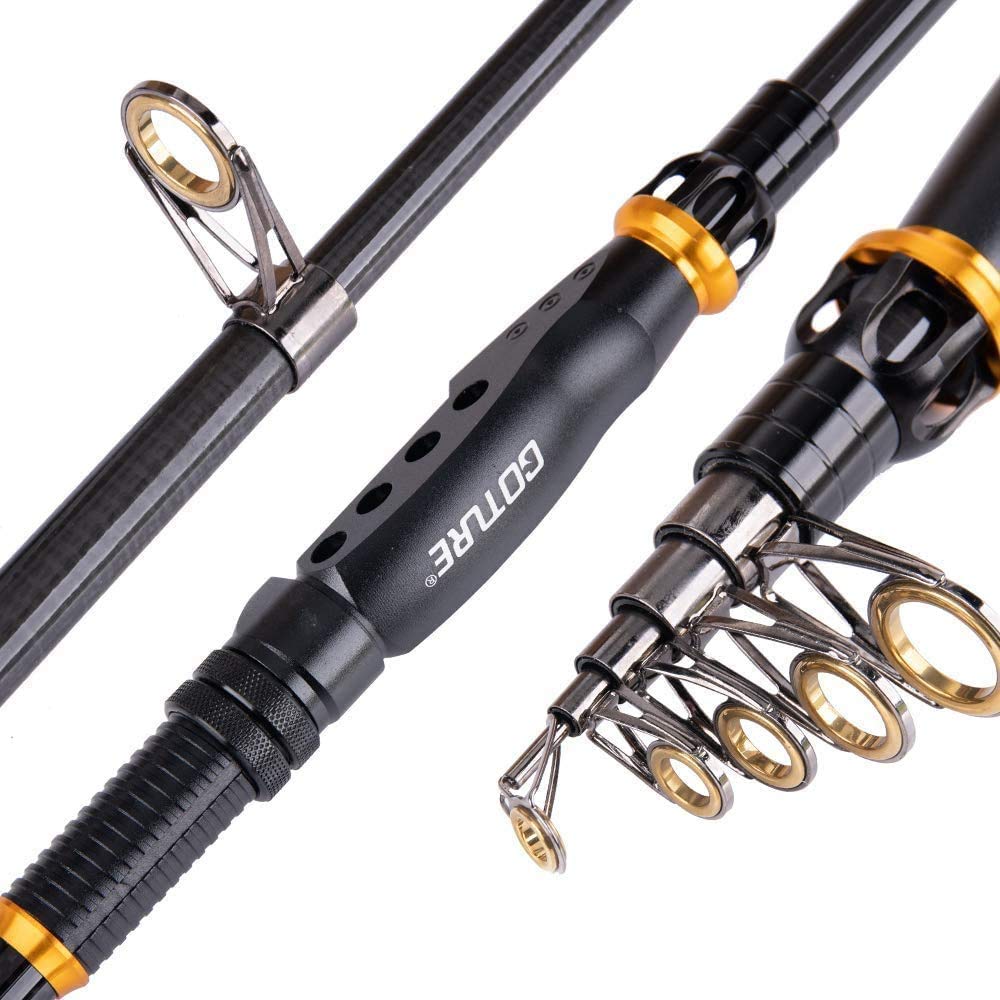 Amazon | 釣り竿 コンパクトロッド カーボン 海釣 3m | Goture | 投げ竿