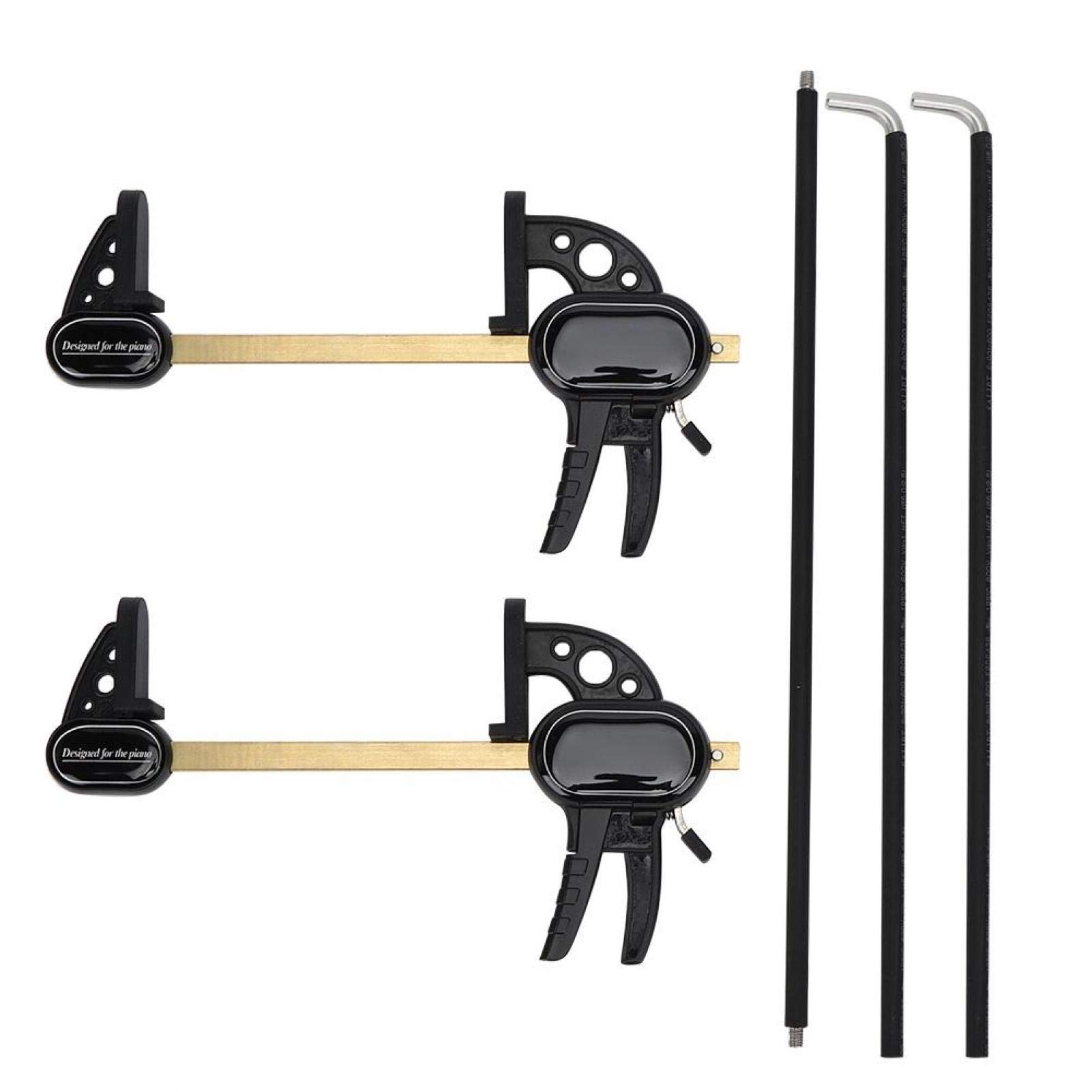 Piano Hand Orthoses, Beginner Correcting Straightener Tool Gesture Corrector Tools Musical Instrument Accessories(black)