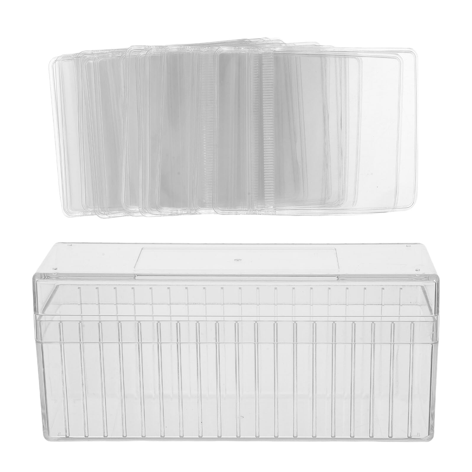 Pochettes bijoux PVC transparentes avec boîte acrylique Anneome