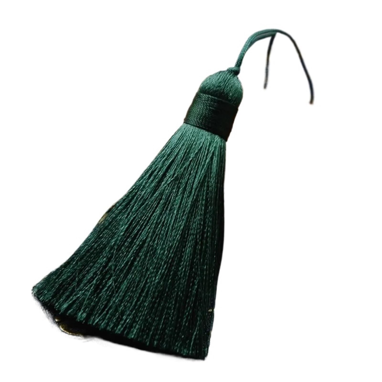 Handmade Silky Tassels 8cm with Loop for Jewelry Keychain DIY