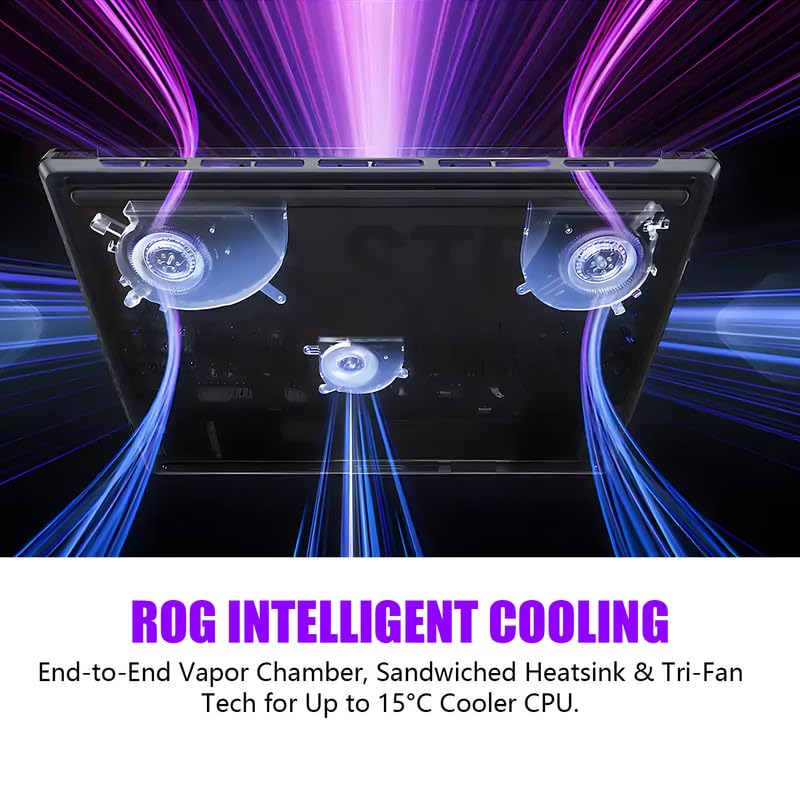 Image of ASUS ROG Strix G16 Gaming Laptop, NVIDIA GeForce RTX 5060 GPU, 16 inch FHD+ 16:10 165Hz Display, Intel Core i7-14650HX• 32GB DDR5• 1TB PCIe SSD• Windows 11 Pro• Wi-Fi 7, Seibosfy