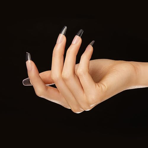 Miniatura 8 de KISS GelPress - Kit de iniciación de uñas de gel profesional, incluye 56 extensiones de uñas de gel preesculpidas, gel UV, 1 lámpara LED,