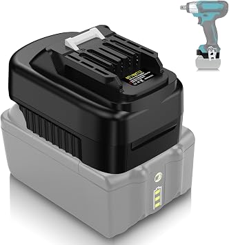 Adapter for Makita 18V to 12V Battery Tools, for Makita 18V Batteries Use for Makita 12V Power Tools Adapter Only