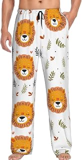 Men's Pajama Pants Pjs Bottoms With Pockets Sleep Lounge Pants For Men