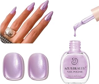 Dreamy Purple Nail Polish– Quick Dry, Long-Lasting, Natural Glossy Finish for DIY Manicure & Nail Art, Salon Quality, 10ml for Women