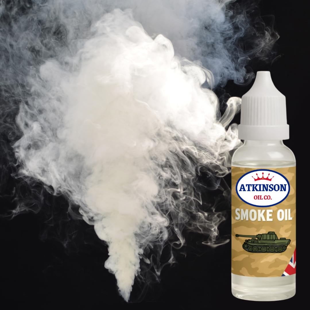 Atkinson Oil Co. Smoke Oil 10 ml, White - Image 3