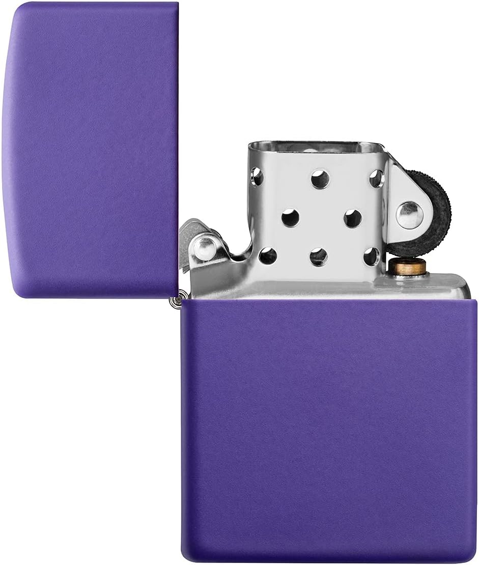 Zippo Purple Matte Lighter - 237