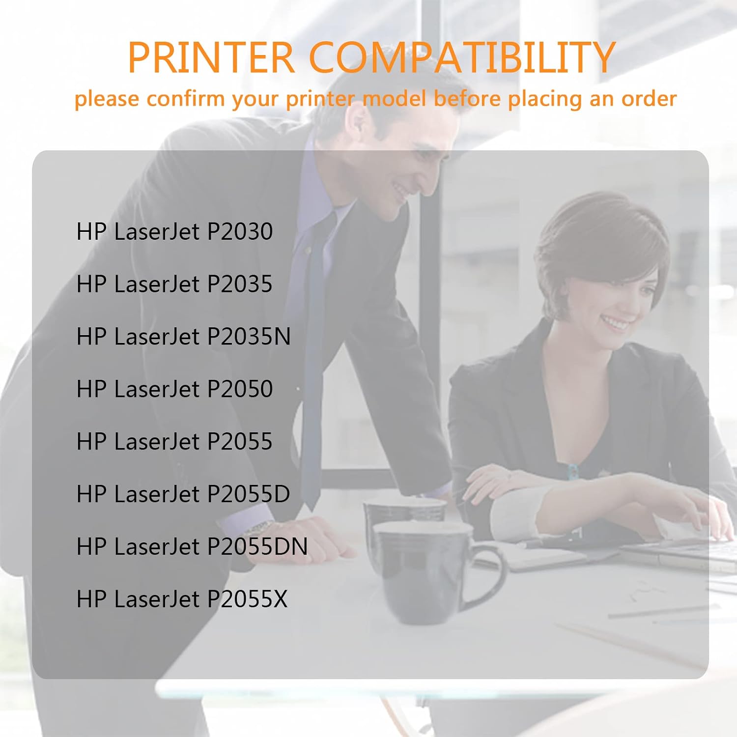 ZOOMTEC Replacement for HP CE505A 05A CE505X Toner Cartridge Compatible for HP LaserJet P2030 P2035 P2035N P2050 P2055 P2055D P2055DN P2055X Printer - Image 3