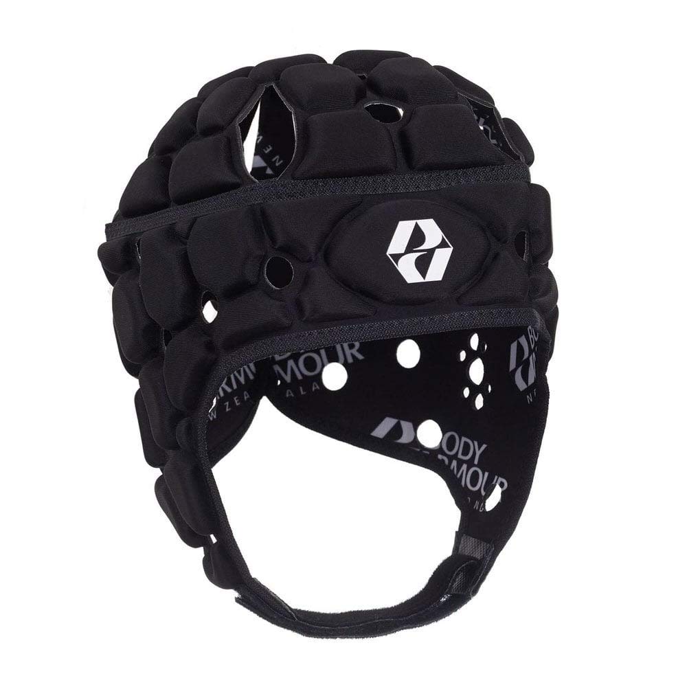 Body Armour Ventilator Headgaurd (Black, Medium Adult)