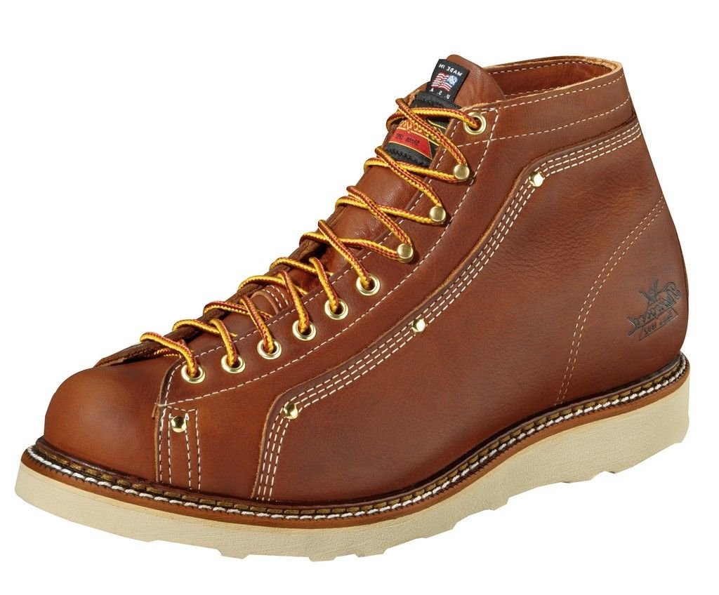 Thorogood Men Roofer Lace-to-Toe - Non-Safety Toe Boots- 6 D Brown product thumbnail 2
