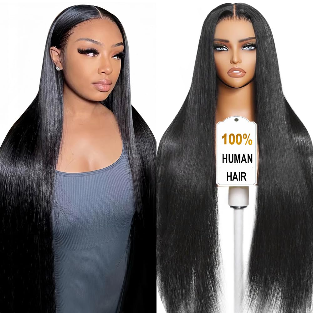 Ali Panda 2-year life 210% density 26in human hair wig with lace