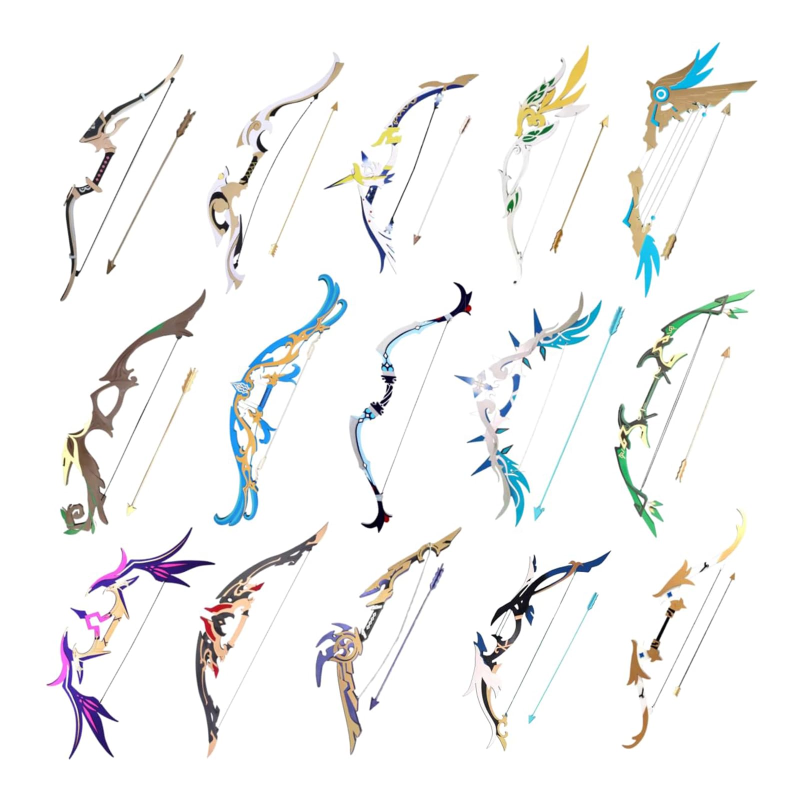 Amazon.co.jp: [SDCADQ] 原神 コスプレ道具 武器 アモスの弓 終焉を  