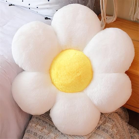 Morbuy Flower Shaped Plush Pillow Cushion Chair Seat Pad, Fluffy Soft