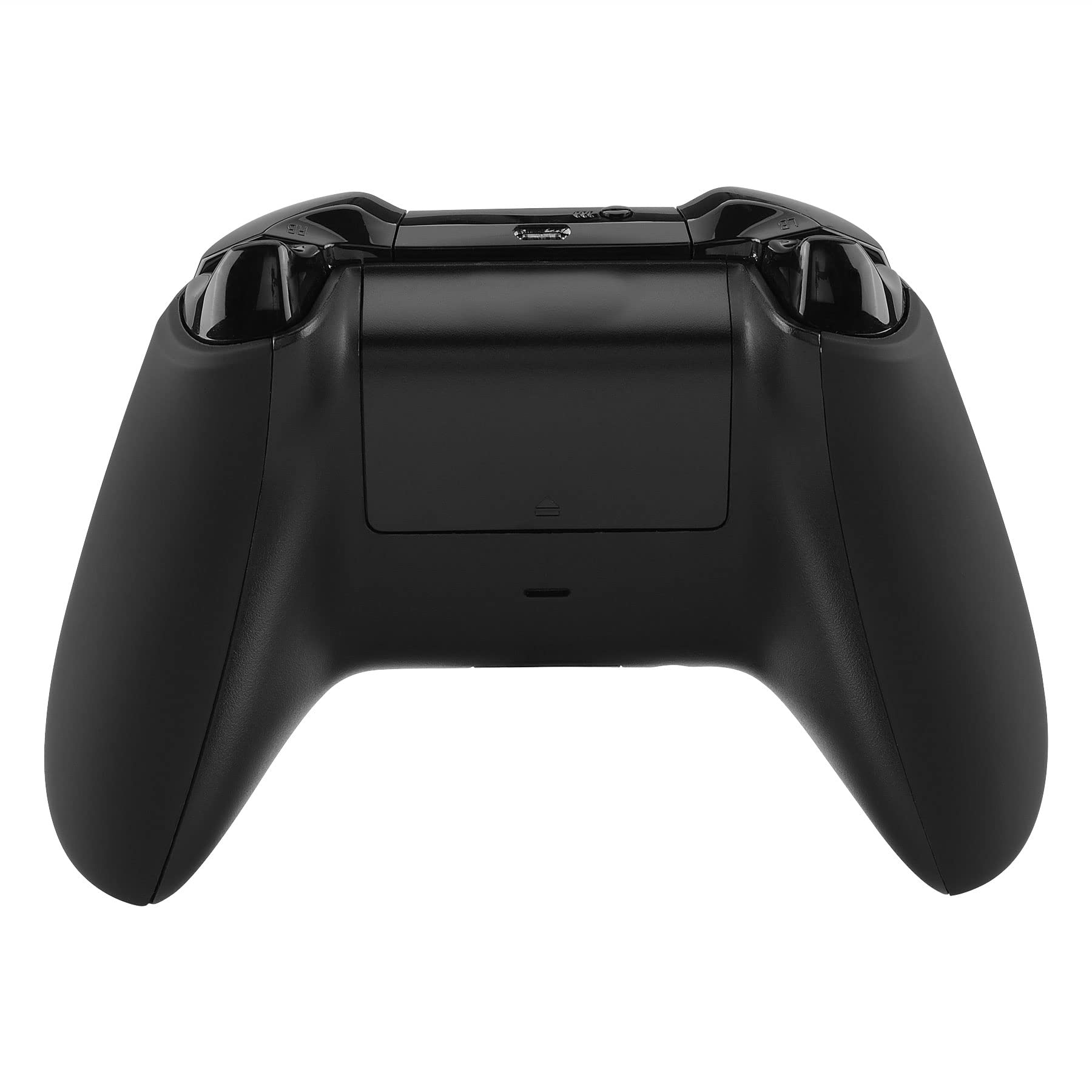 eXtremeRate Agarre Antideslizante para Xbox One S/X Mando Accesorios Empuñaduras Asa Izquierda Derecha Mango de reemplazo Carcasa de Grip para Xbox One X S Control-Model 1708 (Negro)