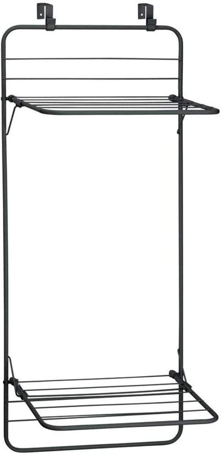 Double Shelf Clothes Drying Racks, Over Door Space Saver