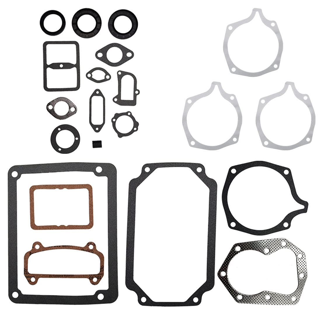 47 755 08S Complete Engine Gasket Kit for Kohler K241 K301 K321 10 12 14 hp for