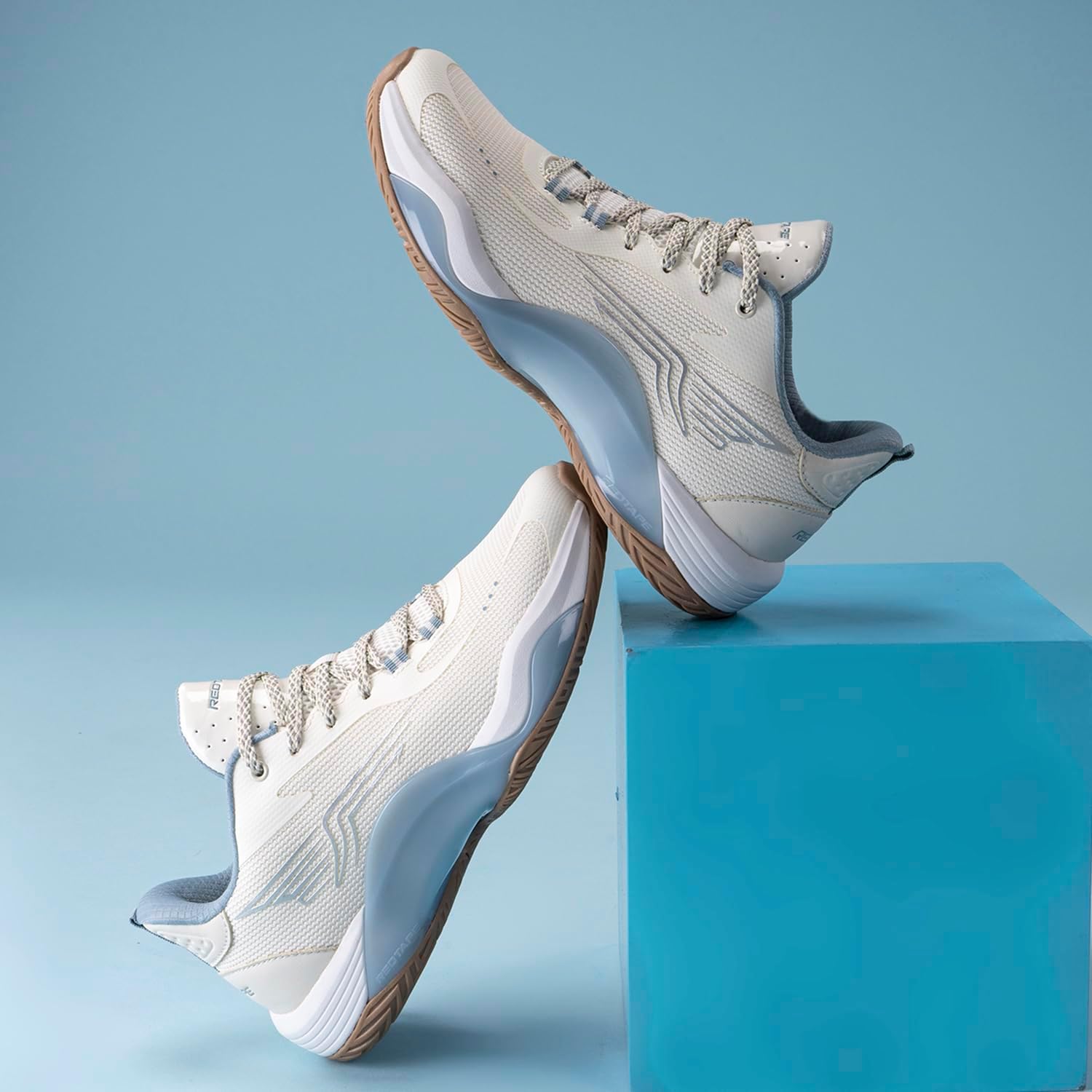 Red Tape Men's Fashion Sneakers, Casual Lace-Up Dress Shoes, Lightweight High Top Mens Shoes, Breathable Mesh Upper, Soft Insole, Anti-Slip Sole, for Walking, Running, Tennis & Daily Wear - Image 6