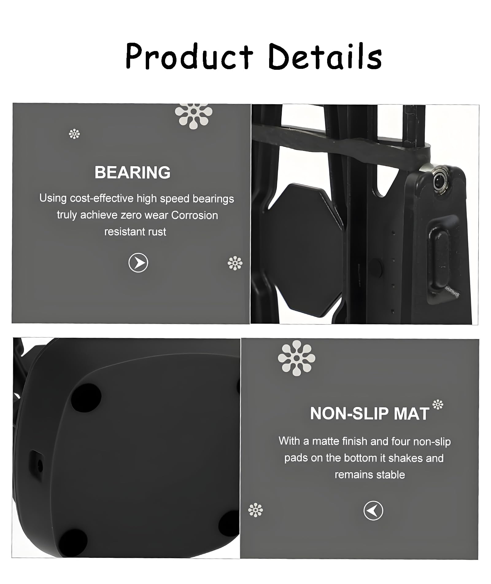 Pedometer Step Counter,Step Counter Device,Step Counter,Can Accommodate 2 Phones Can be Used as a Phone Holder,Suitable for Earning Walking Steps on Smartphones - Image 2 thumbnail
