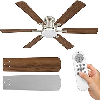 Airwit 52 Inch Ceiling Fan with Lighting and Remote Control, Ceiling Fan with Light…