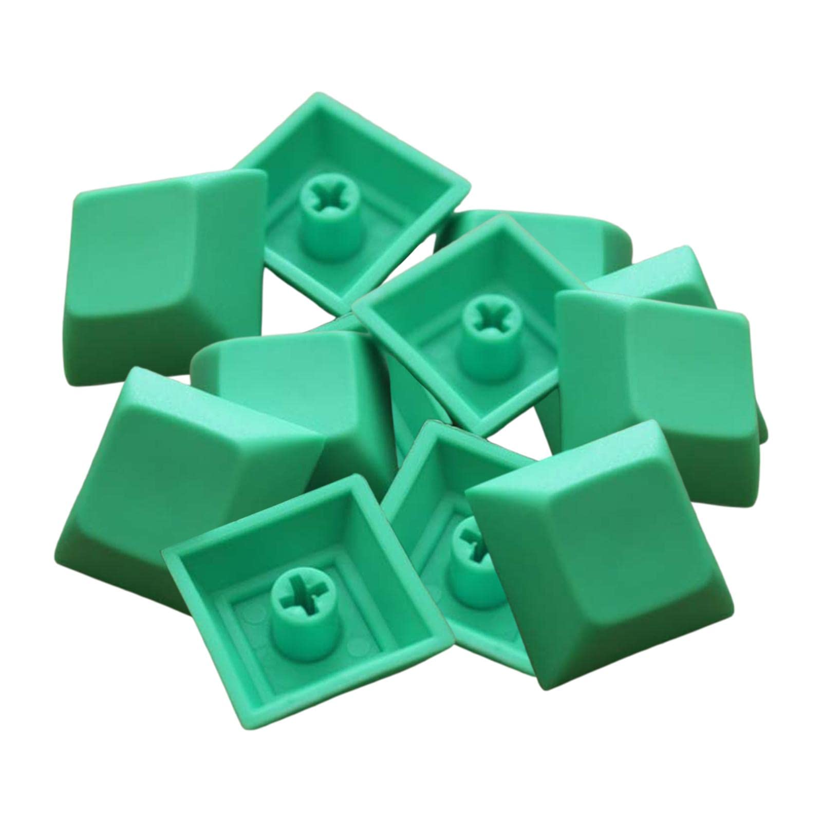 12Pcs Pbt Dsa Keycaps Blank for Mx Switches Mechanical Keyboard Green-image-43