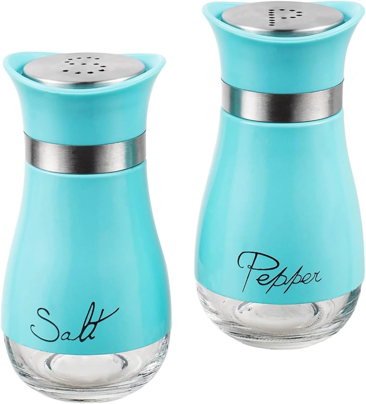 Pack of 2 Salt and Pepper Pots Salt and Pepper Shaker Salt and Pepper
