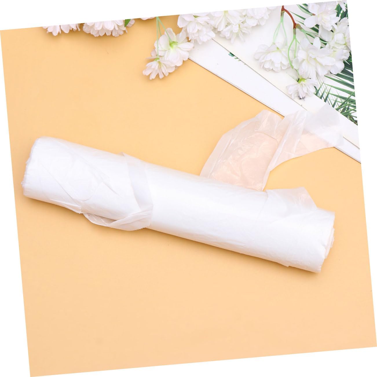 2 Roll Disposable Hairdressing Cape Cloak Sleeveless Lightweight Dirt for Home Kitchen and Salon Use Per Roll