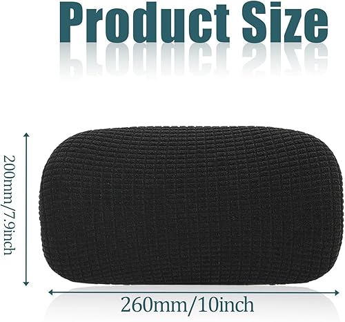 Miniatura 3 de Funda de almohada para silla de oficina, funda para reposacabezas de silla, fundas para silla de escritorio, funda para reposacabezas de silla de