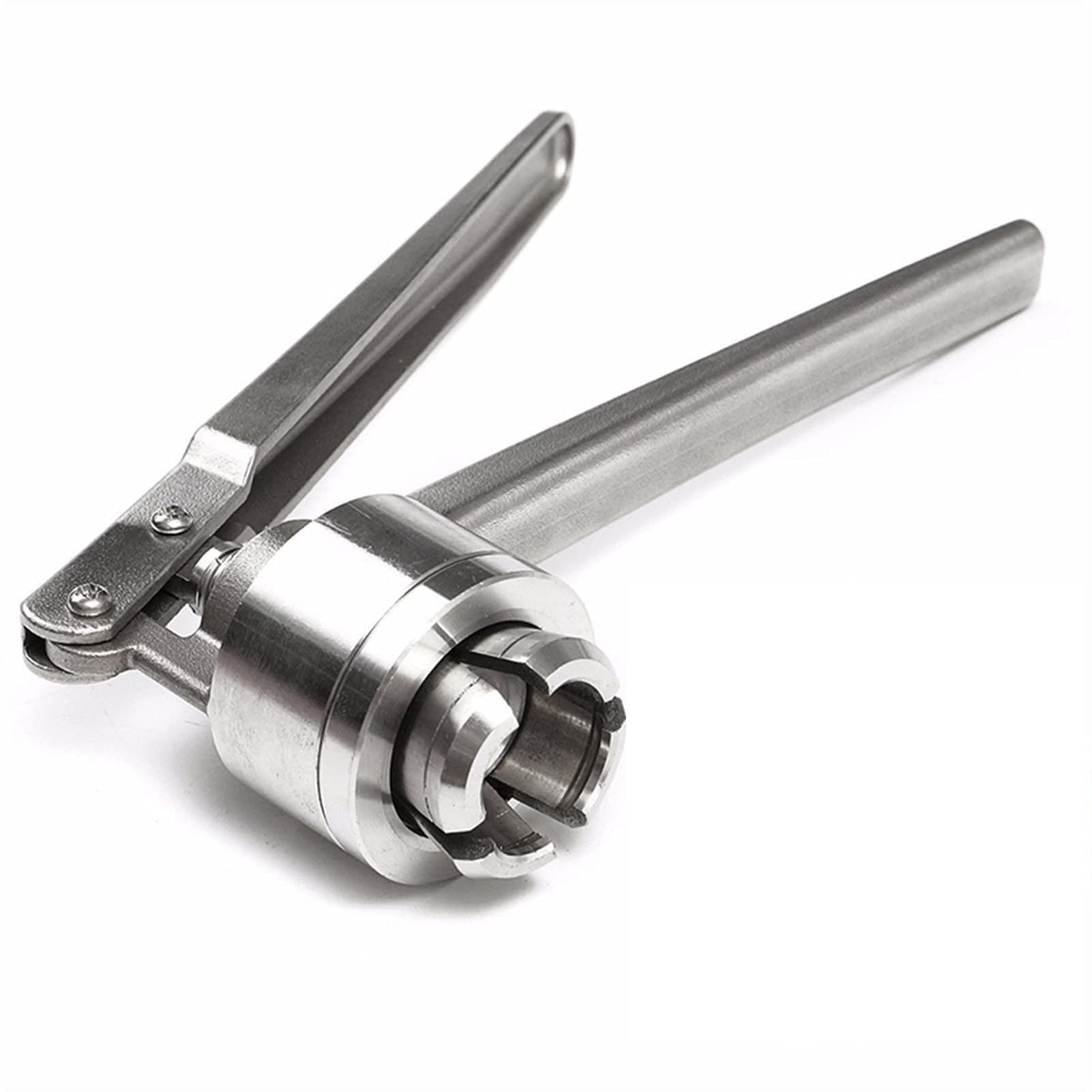 Edelstahl-Hand-Manuelle Vial-Crimper-Hand-Dichtungsmaschine zum Crimpen von 20 mm Drehen Sie die Kappen for Aluminium aus Kunststoff