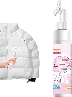 Down Jacket Detergent | Wash Free Household Spray Cleaner | Cloth Stain Remover, for Coffee Stains, Fruit Stains, Wine Stains, and Mud Stains Welts