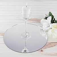 Vista 5 de Espejo redondo para centro de mesa de bodas, M