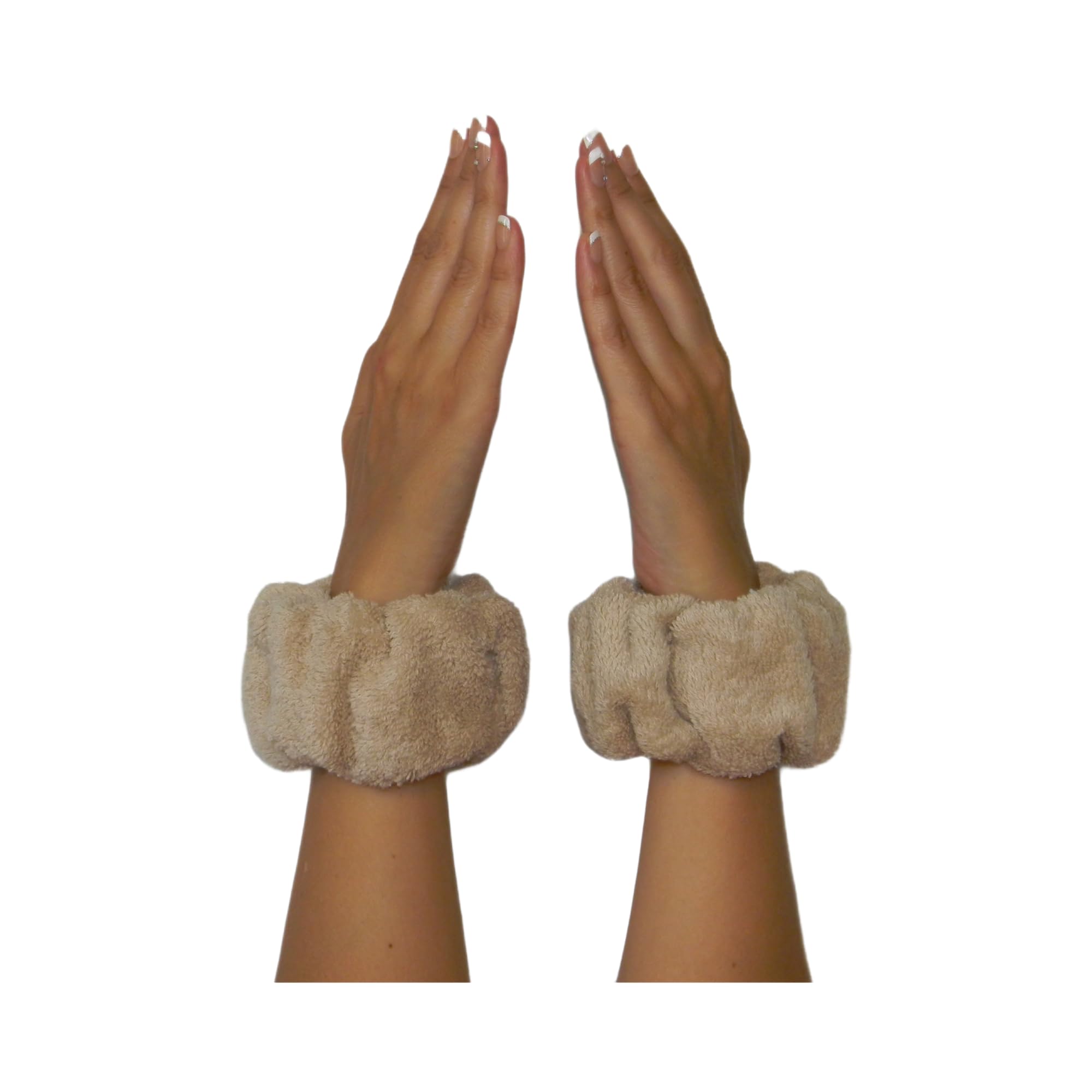 WristBrella Wristbands for Washing Face Original Skincare 100% Cotton Face Most Absorbent & Stretchable Face Wash Bands Spa Wristbands USPTO Patented