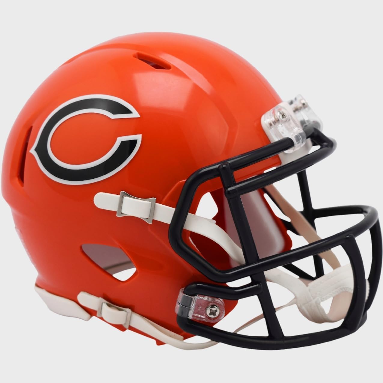 Chicago Bears Alternate On-Field Revolution Speed Mini Football Helmet - New in Riddell Box