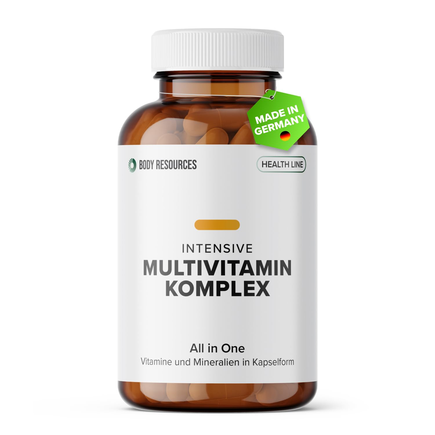 Intensive Multivitamin-Mix | A-Z Vitamine, Mineralstoffe & Superfoods | Mit Vitamin C, D3, K2, B-Vitaminen, Zink & Selen | Made in Germany | Laborgeprüft | Vegan