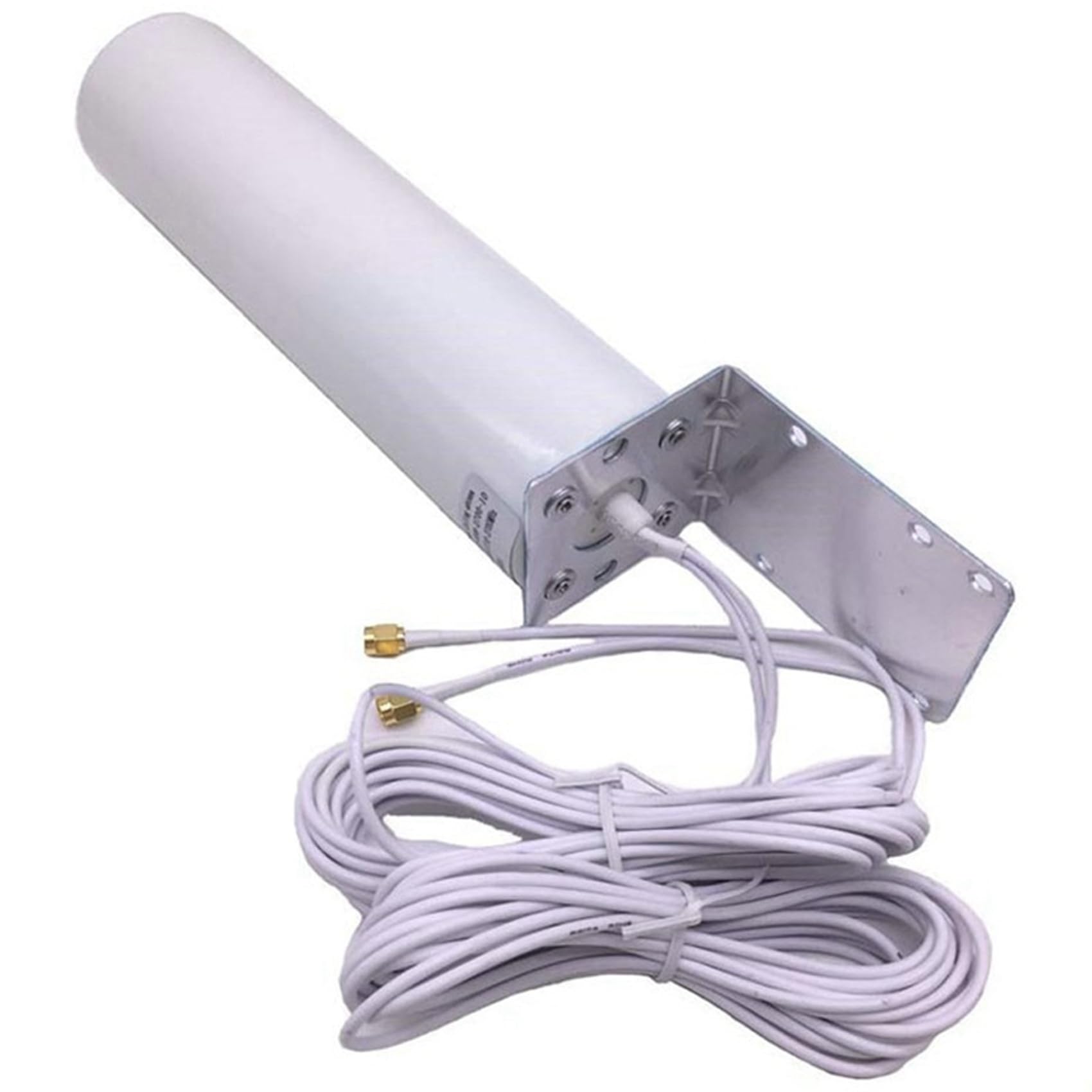 6X Antenne Externe 3G 4G LTE ExtéRieure avec Connecteur SMA Double Curseur 5M pour Modem Routeur 3G 4G