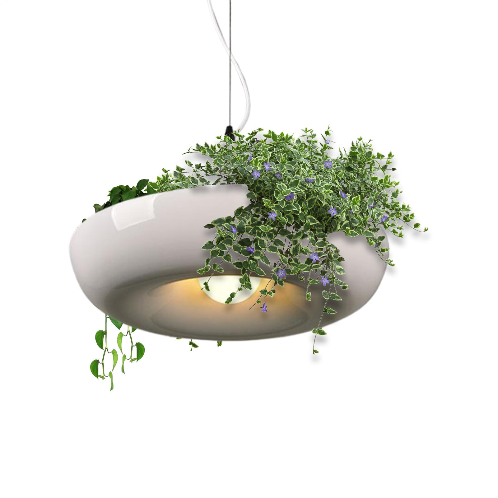 Generico Lampadario Pianta Giardino Lampada Illuminazione Arredo Casa | Lampada Pendente A Vaso Per Camera Da Per Ristorante Soggiorno Camera Da Cucina Ingresso Ufficio
