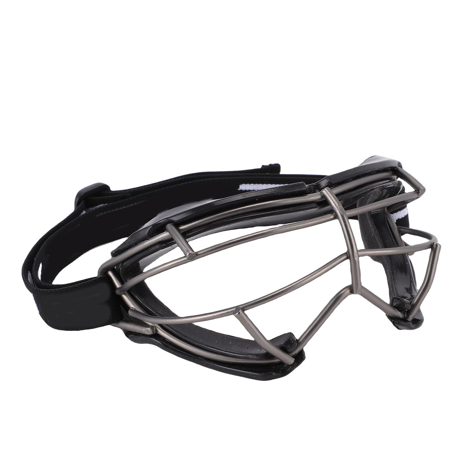 Gogle do Lacrosse, Ochronne Okulary Ochronne dla Kobiet, Przeciwmgielne i Antypoślizgowe Okulary, Gogle z ramą ze Stopu o Wysokiej Wytrzymałości, Idealne do Lacrosse i Innych Sportów